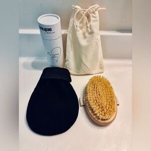Skin beautifying exfoliating kit